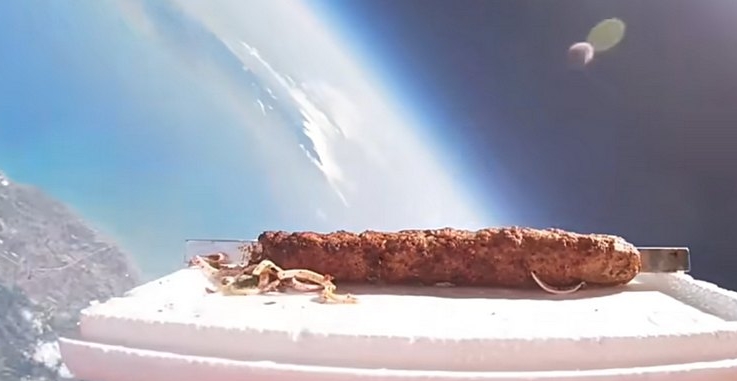 Uzayda Türk kebabı